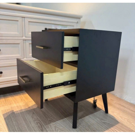 George Oliver : Tủ 02 Ngăn Kéo + Tích Hợp Ổ Cắm Điện Và Cổng USB